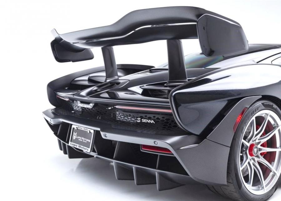 Детали экстерьера McLaren MSO Senna Bespoke Diamond Black 2019 года  (фото 14 из 37)
